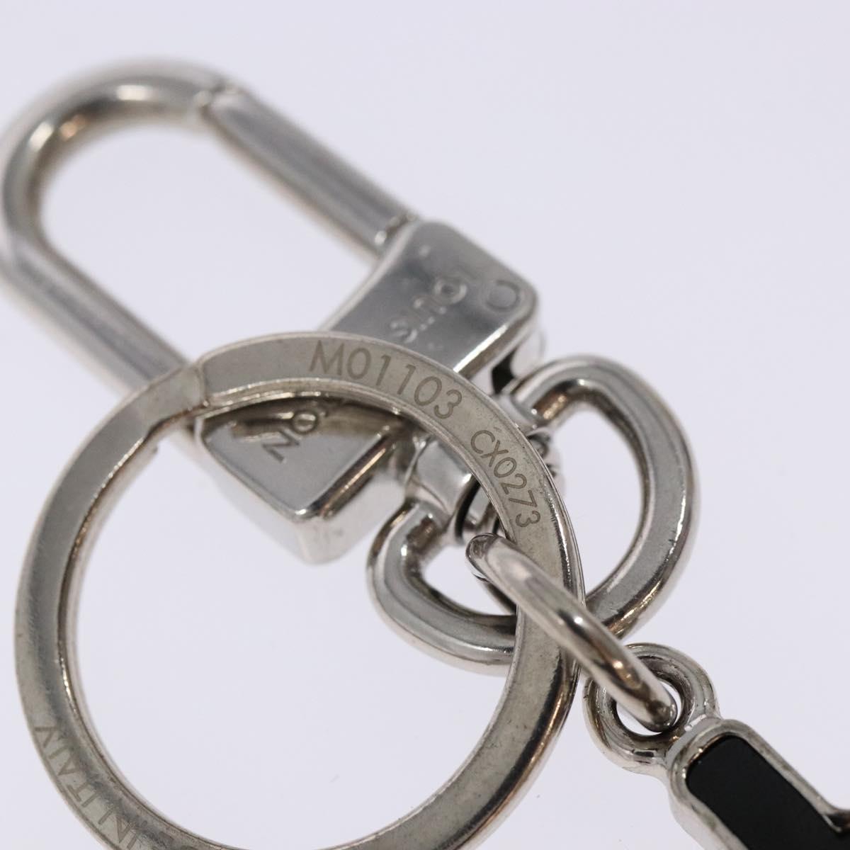 LOUIS VUITTON Porte Cles Pumpkin Charm metal Yellow M01103 LV Auth 140762