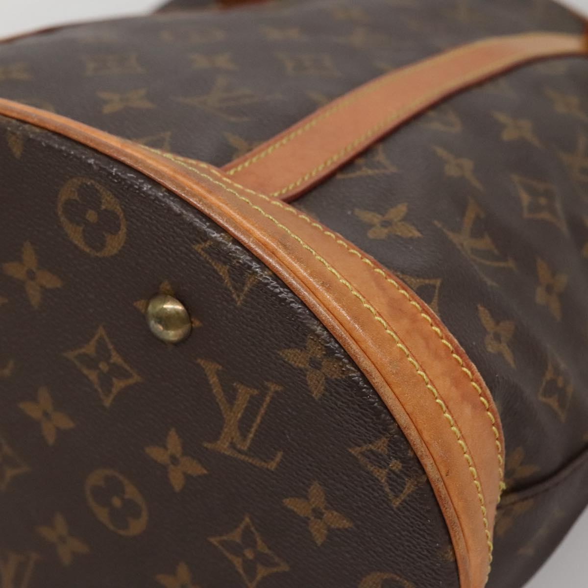 LOUIS VUITTON Monogram Bucket GM Shoulder Bag M42236 LV Auth 140772