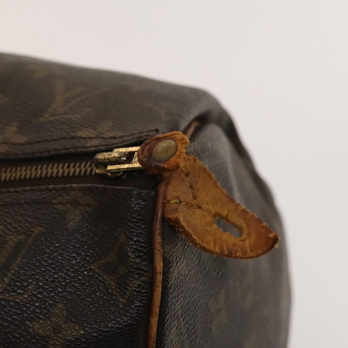 LOUIS VUITTON Monogram Speedy 40 Hand Bag M41522 LV Auth 140773