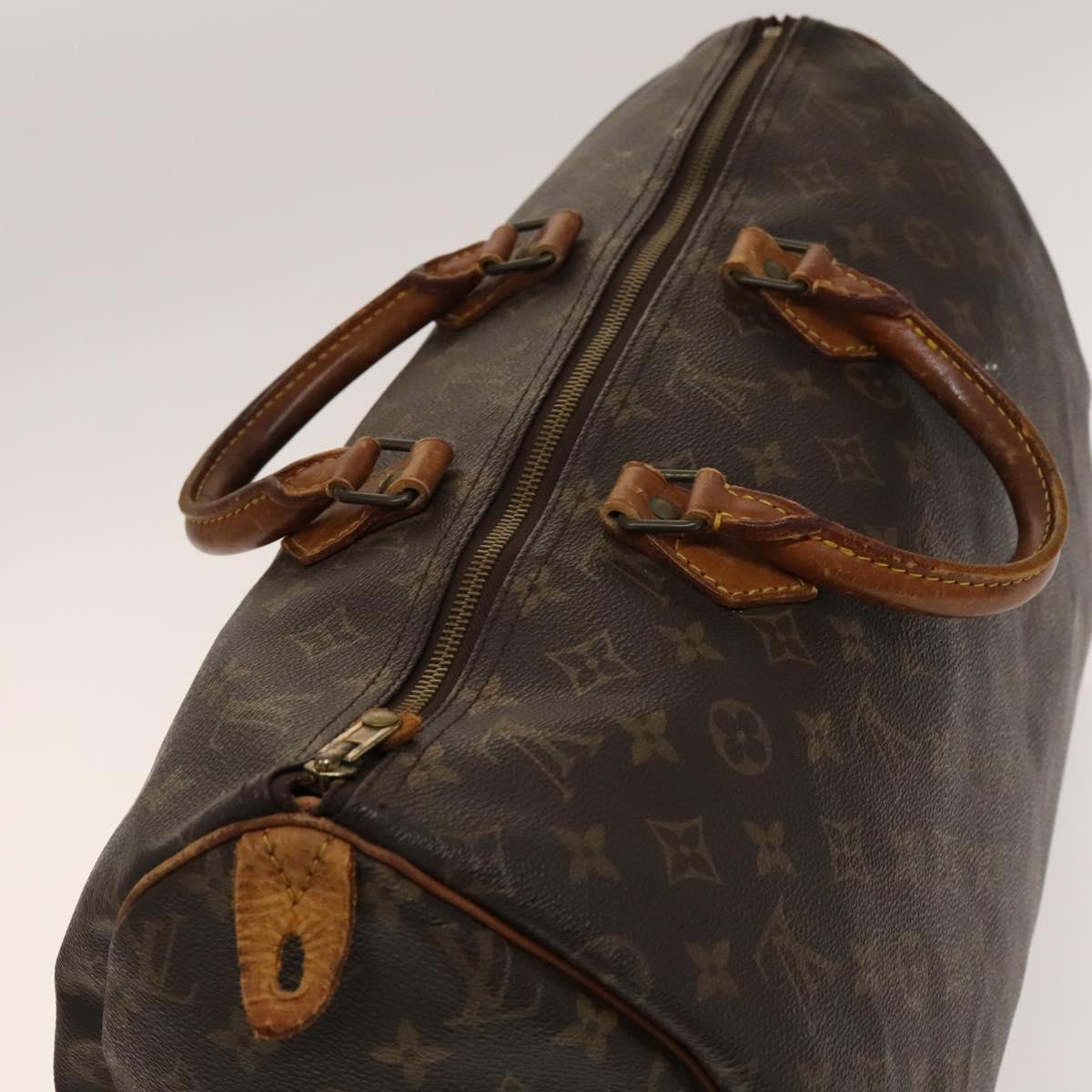 LOUIS VUITTON Monogram Speedy 40 Hand Bag M41522 LV Auth 140773