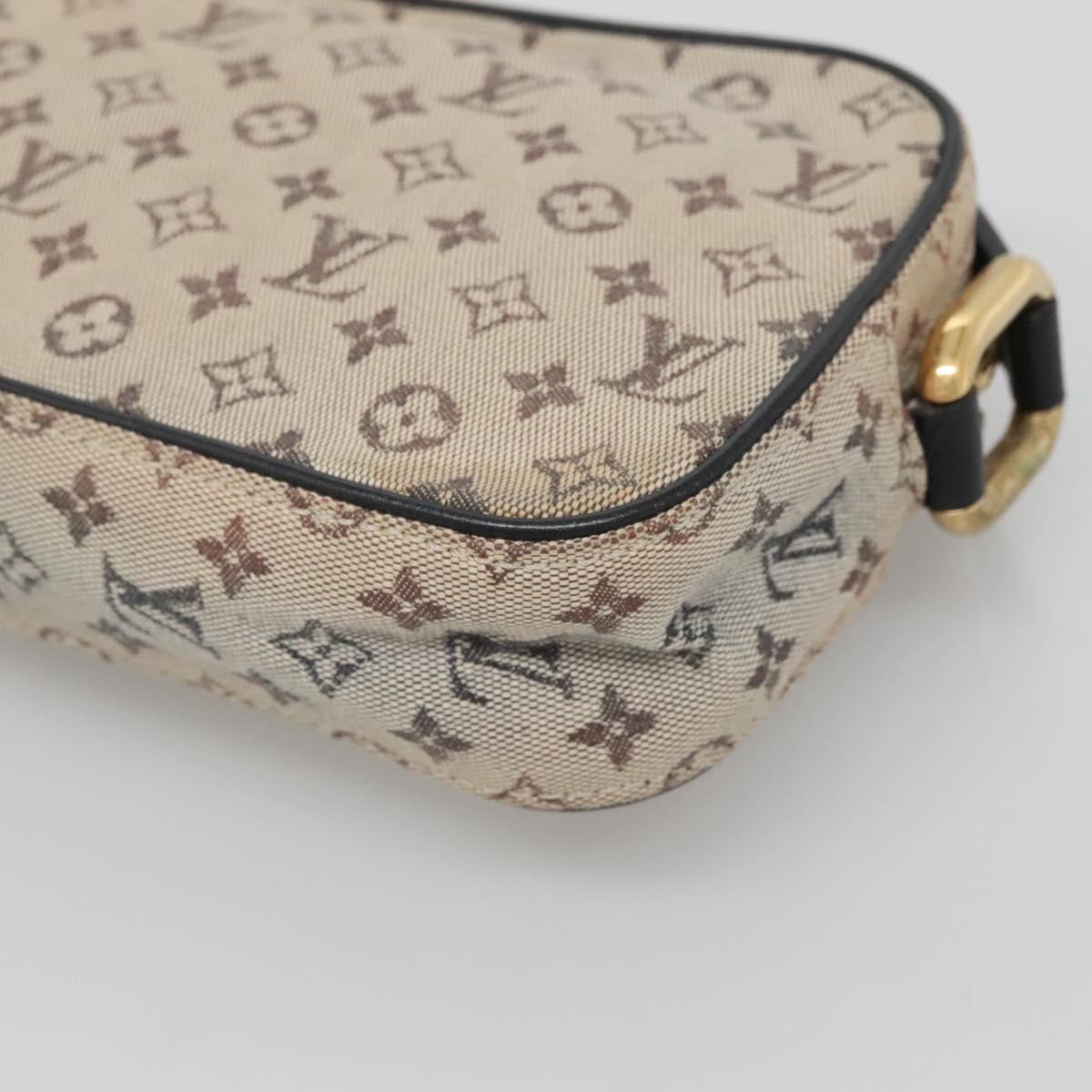 LOUIS VUITTON Monogram Mini Juliet MM Shoulder Bag Blue M92004 LV Auth 140776