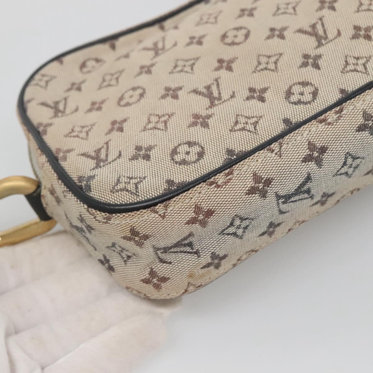LOUIS VUITTON Monogram Mini Juliet MM Shoulder Bag Blue M92004 LV Auth 140776