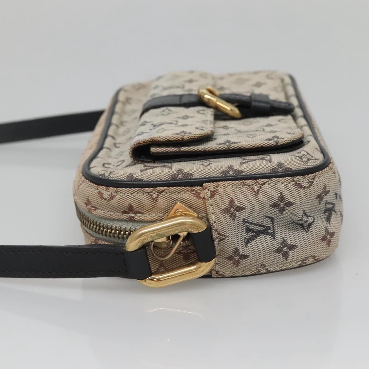 LOUIS VUITTON Monogram Mini Juliet MM Shoulder Bag Blue M92004 LV Auth 140776