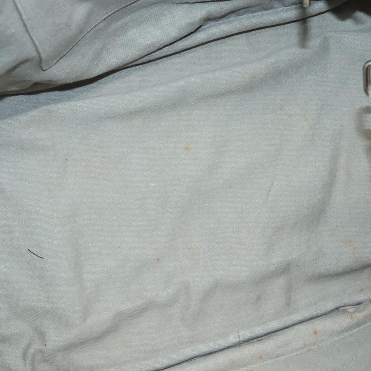 PRADA Bijoux Kanapa MM Tote Bag Canvas 2way Gray Auth 140797