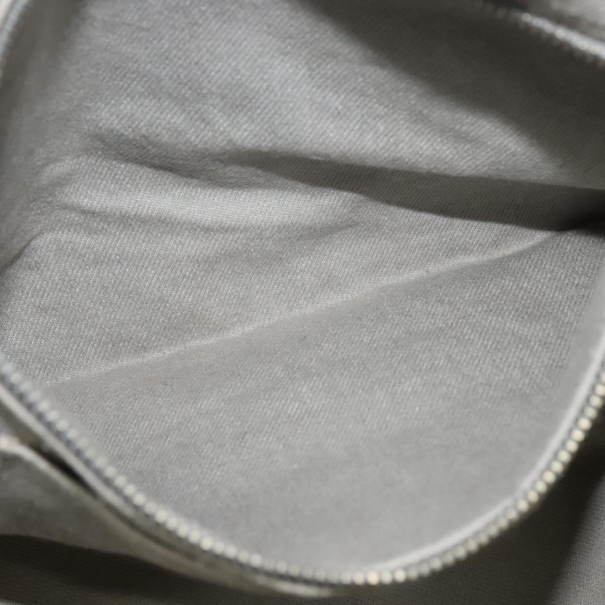 PRADA Bijoux Kanapa MM Tote Bag Canvas 2way Gray Auth 140797