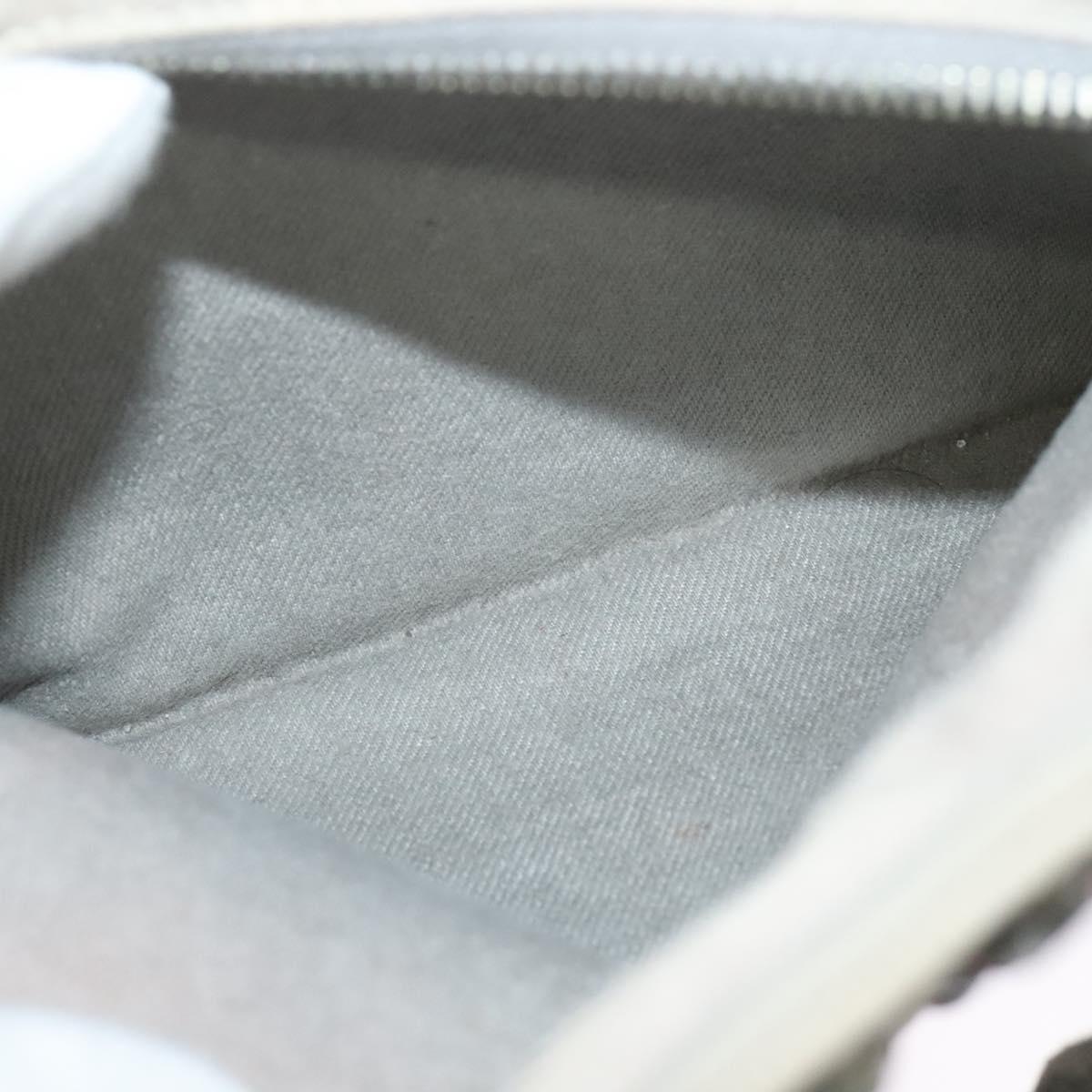 PRADA Bijoux Kanapa MM Tote Bag Canvas 2way Gray Auth 140797