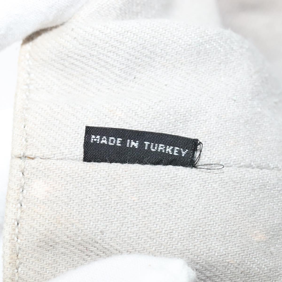 PRADA Bijoux Kanapa MM Tote Bag Canvas 2way Gray Auth 140797