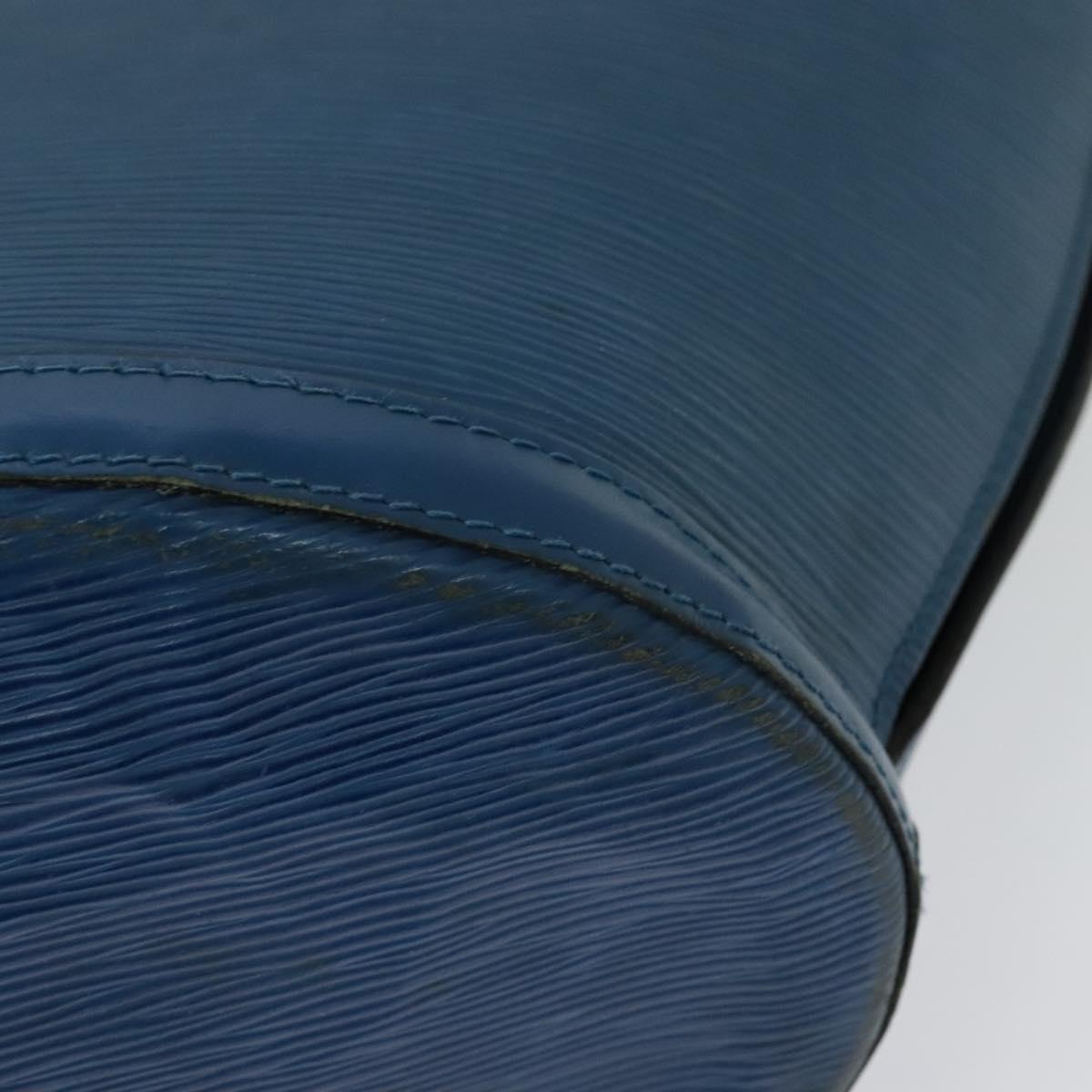 LOUIS VUITTON Epi Saint Jacques Shopping Shoulder Bag Blue M52275 LV Auth 140843