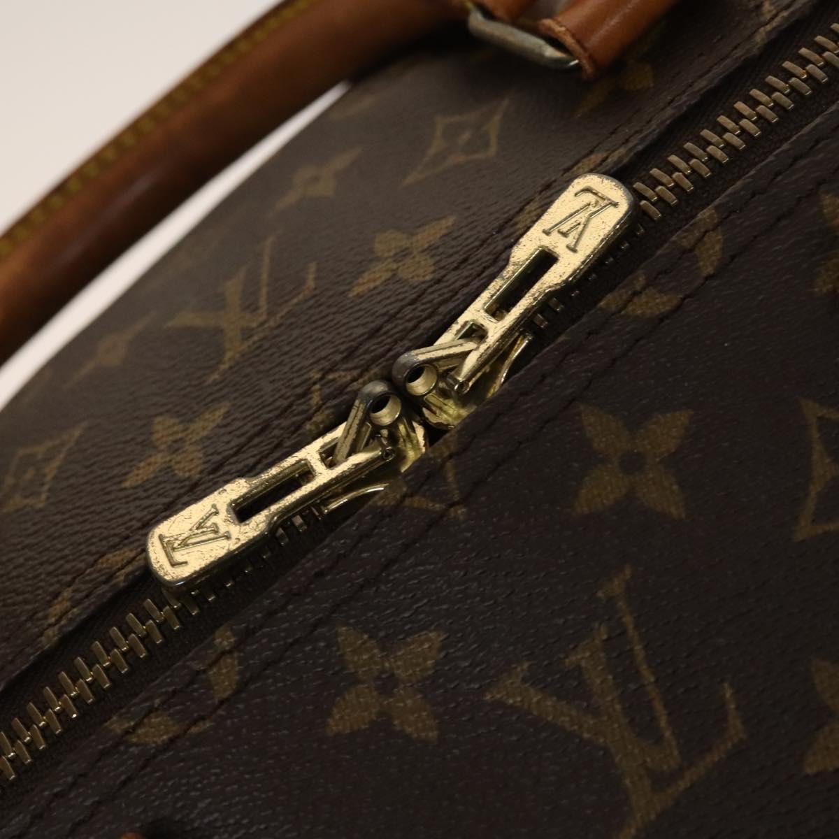 LOUIS VUITTON Monogram Keepall 55 Boston Bag M41424 LV Auth 140879