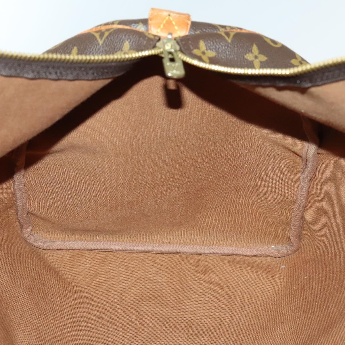 LOUIS VUITTON Monogram Keepall 55 Boston Bag M41424 LV Auth 140879