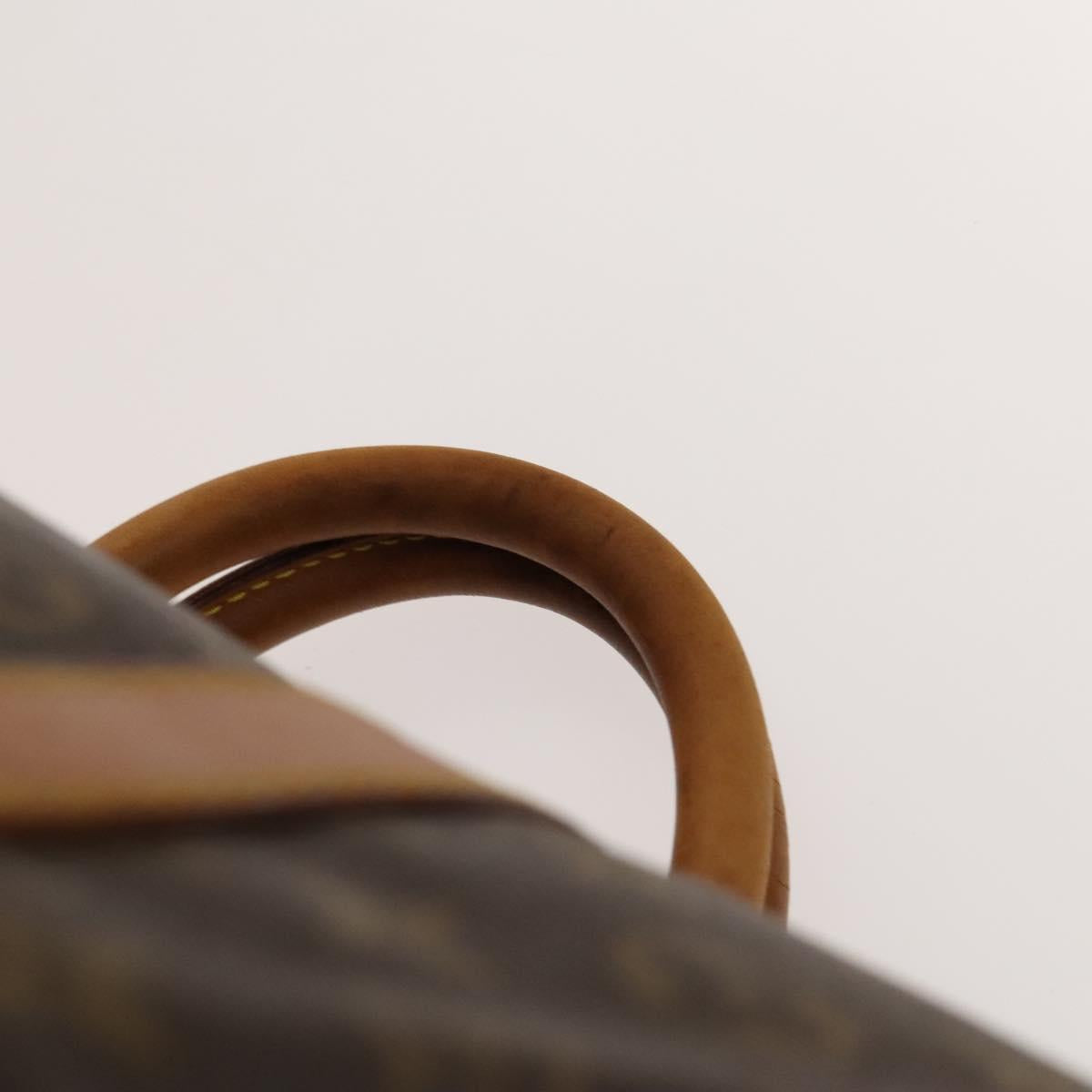 LOUIS VUITTON Monogram Keepall 55 Boston Bag M41424 LV Auth 140879