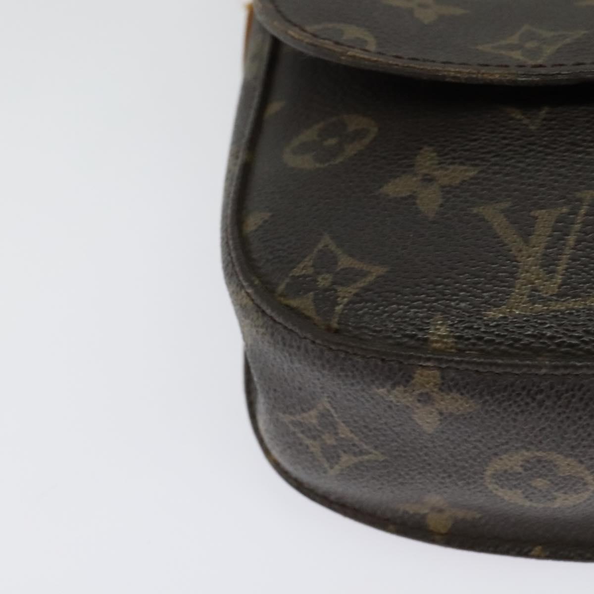 LOUIS VUITTON Monogram Saint Cloud MM Shoulder Bag M51243 LV Auth 140888
