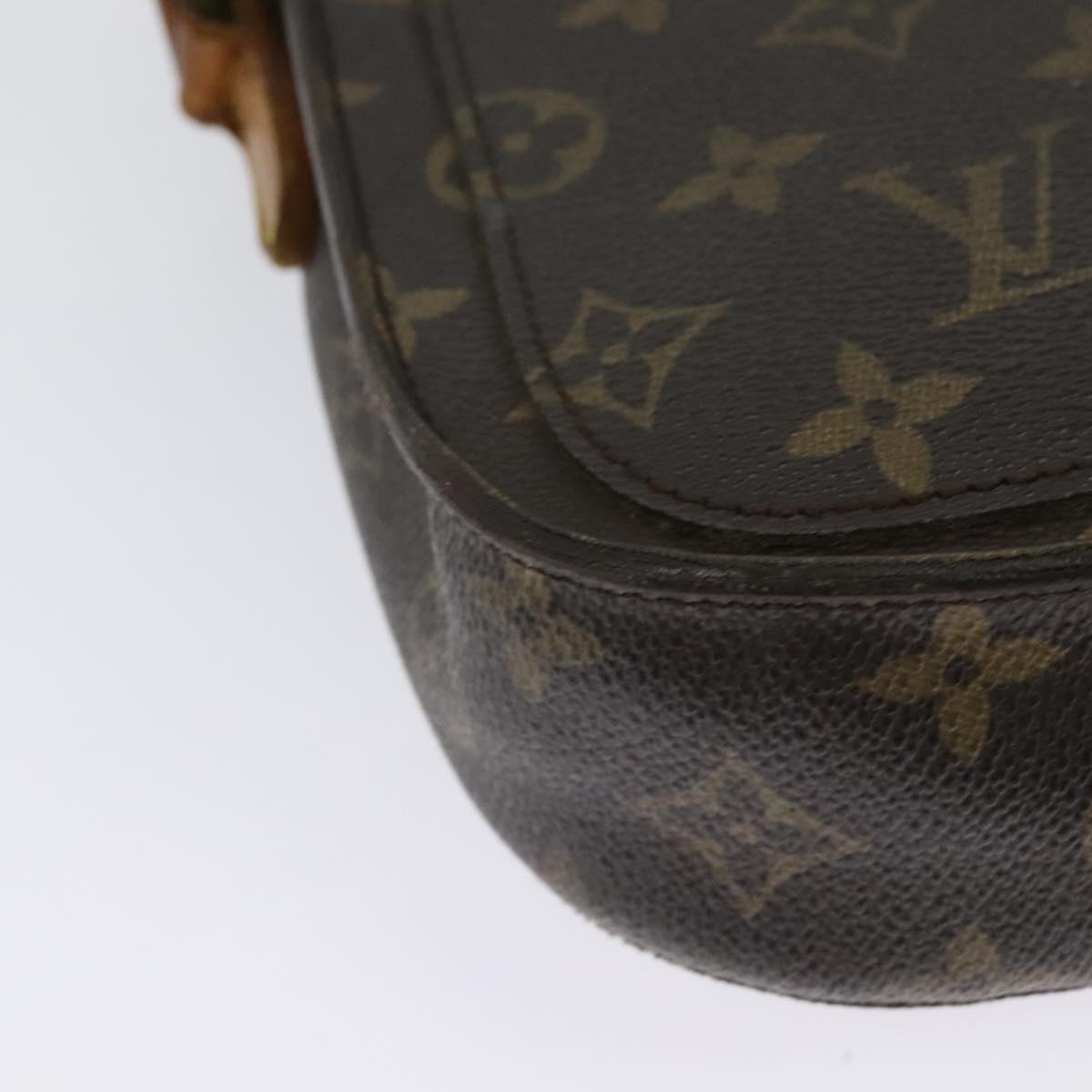 LOUIS VUITTON Monogram Saint Cloud MM Shoulder Bag M51243 LV Auth 140888