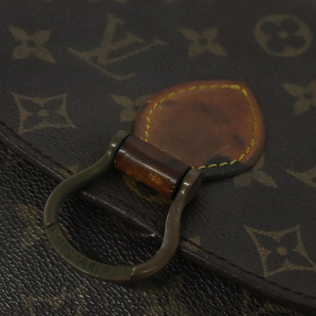 LOUIS VUITTON Monogram Saint Cloud MM Shoulder Bag M51243 LV Auth 140888
