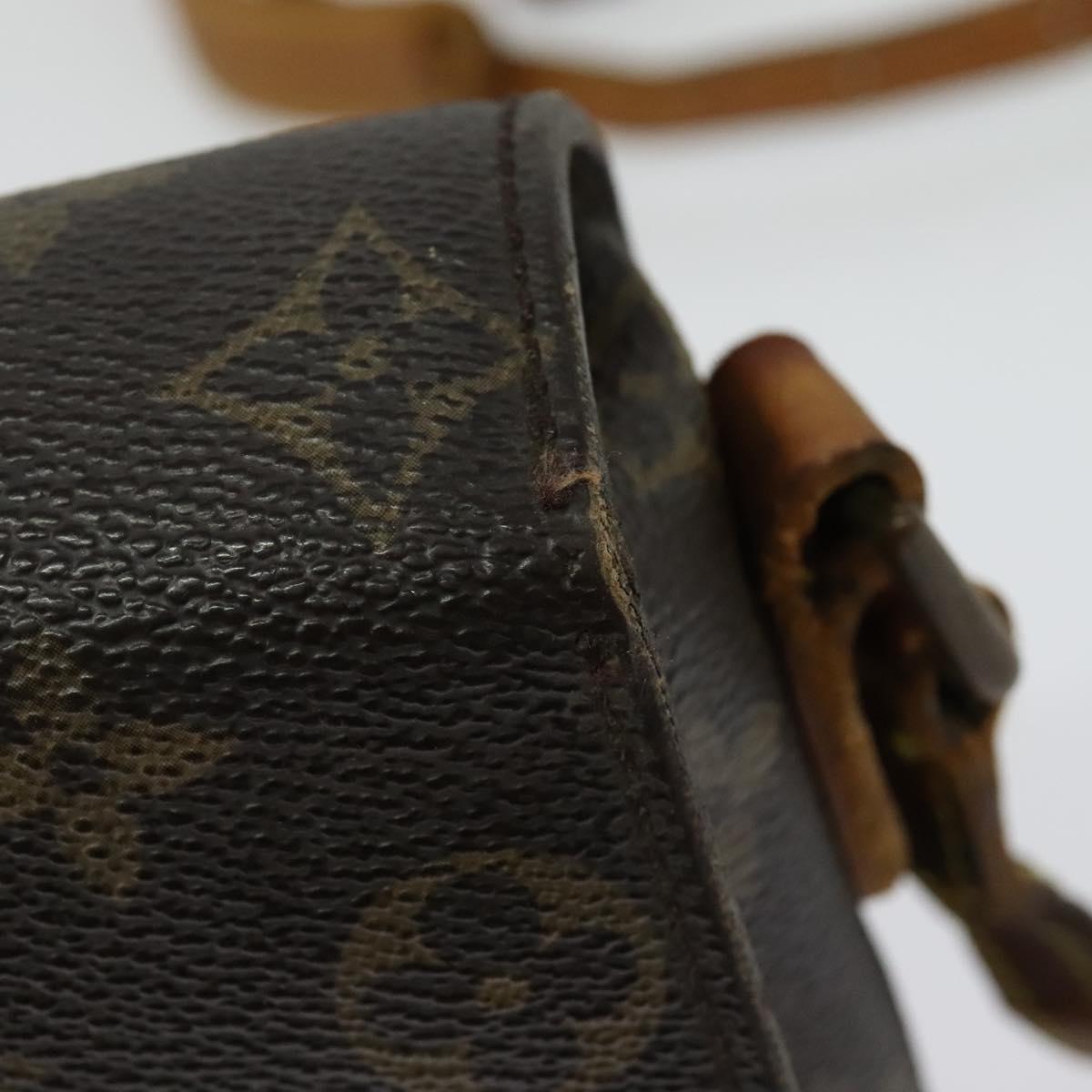 LOUIS VUITTON Monogram Saint Cloud MM Shoulder Bag M51243 LV Auth 140888