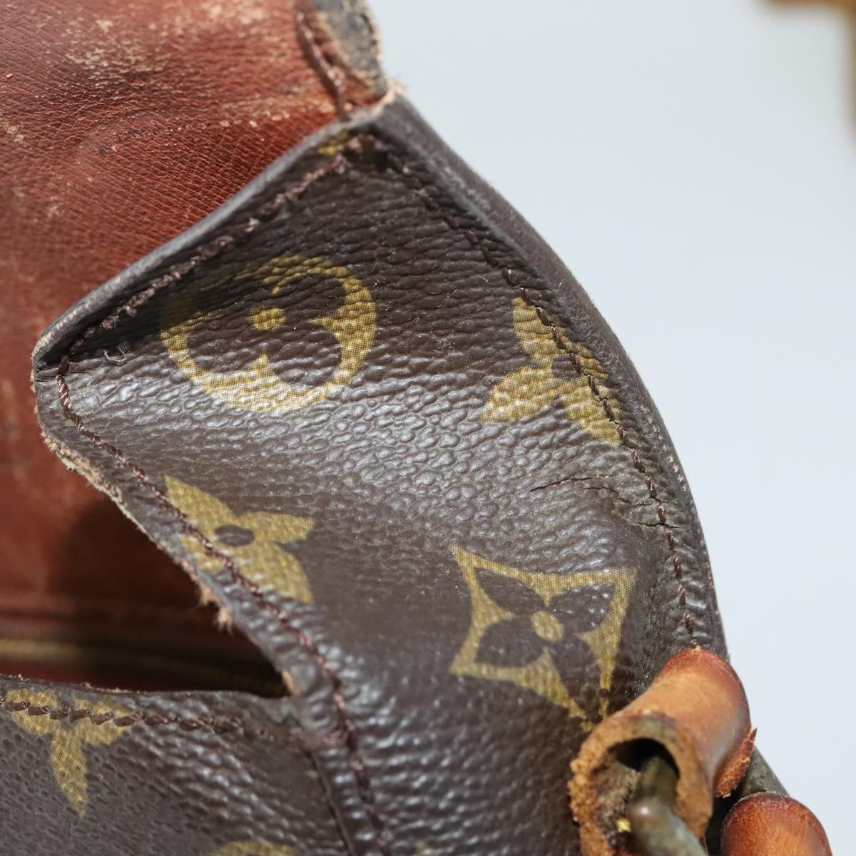 LOUIS VUITTON Monogram Saint Cloud MM Shoulder Bag M51243 LV Auth 140888