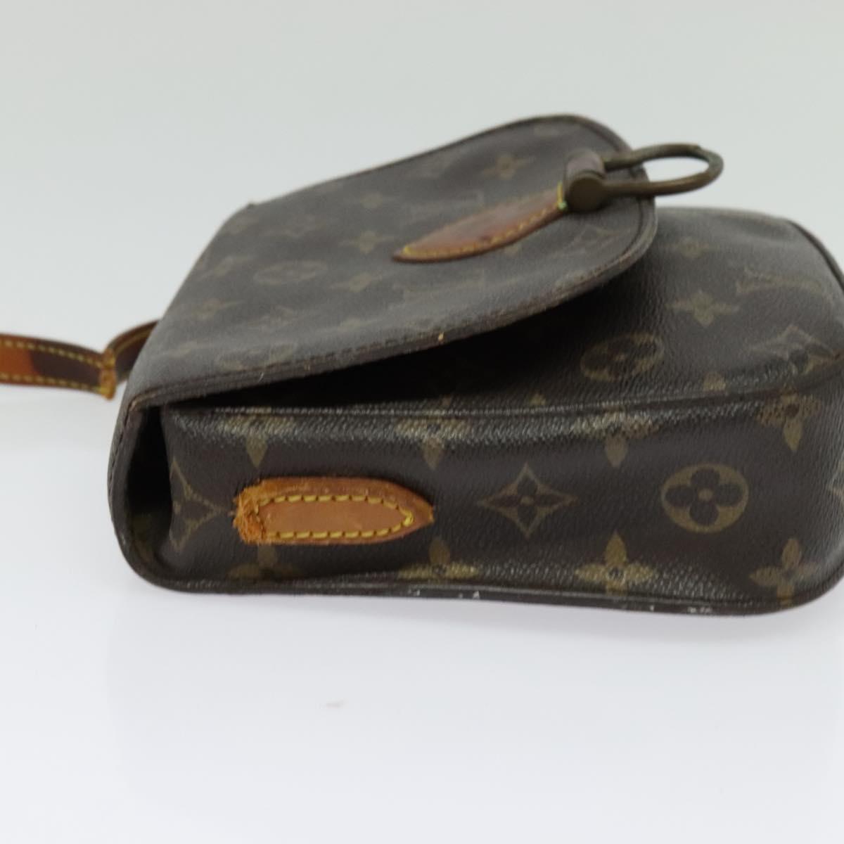 LOUIS VUITTON Monogram Saint Cloud MM Shoulder Bag M51243 LV Auth 140888