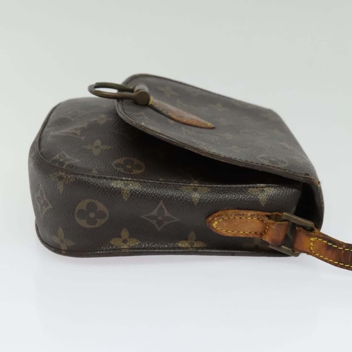LOUIS VUITTON Monogram Saint Cloud MM Shoulder Bag M51243 LV Auth 140888