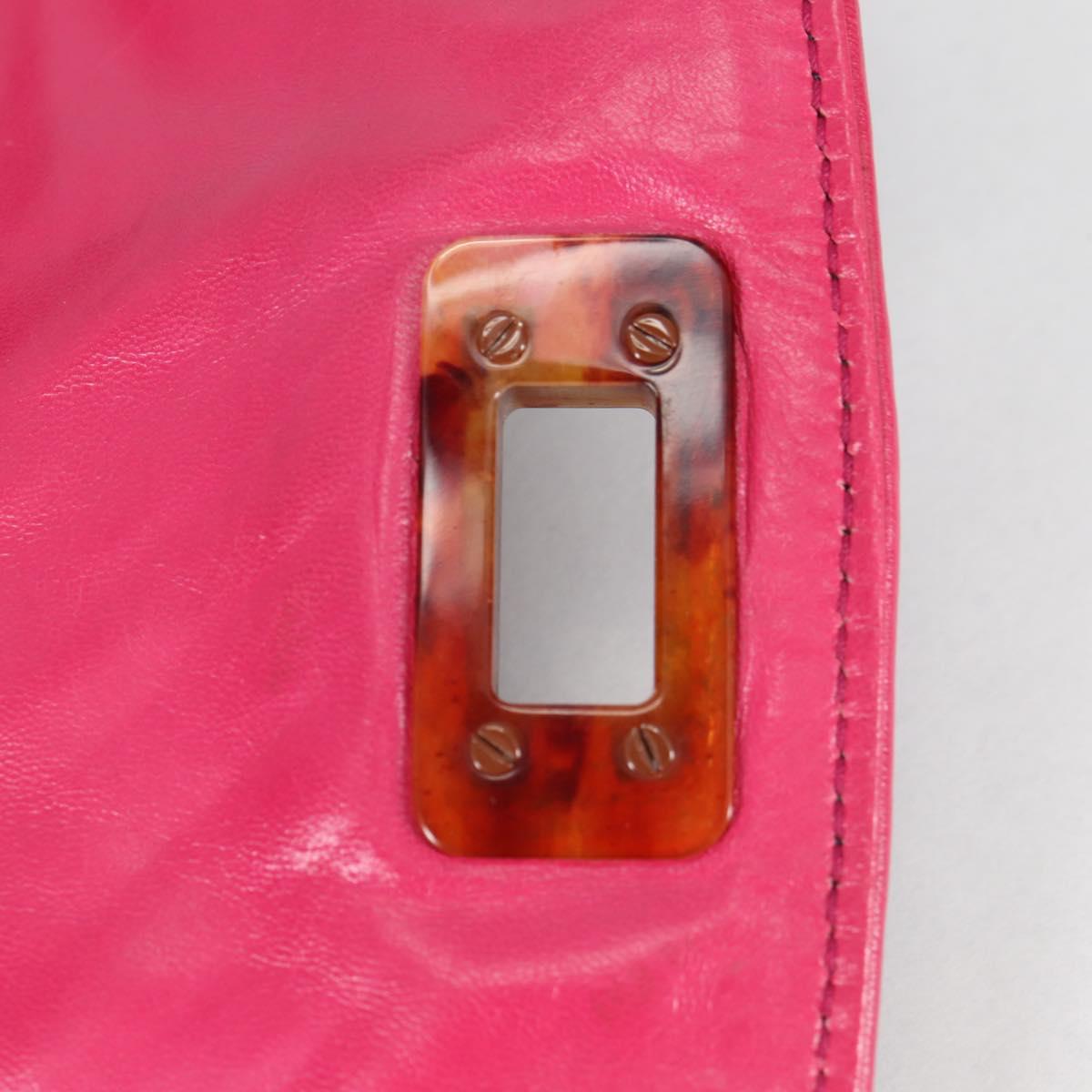 PRADA Shoulder Bag Denim Blue Auth 140894V