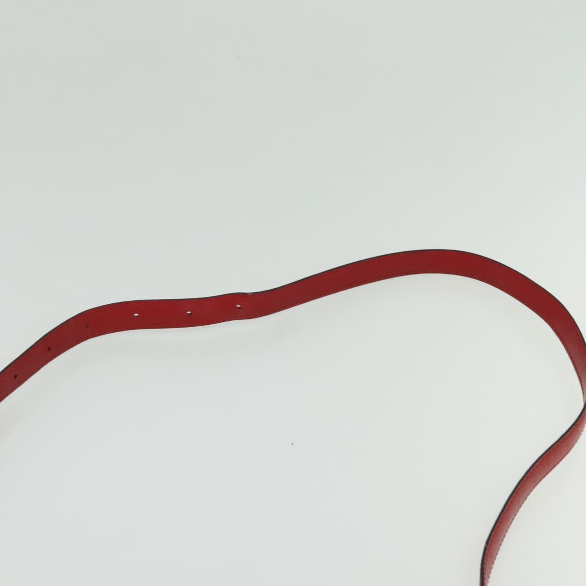 LOUIS VUITTON Epi Capuchin Shoulder Bag Red M52347 LV Auth 140925