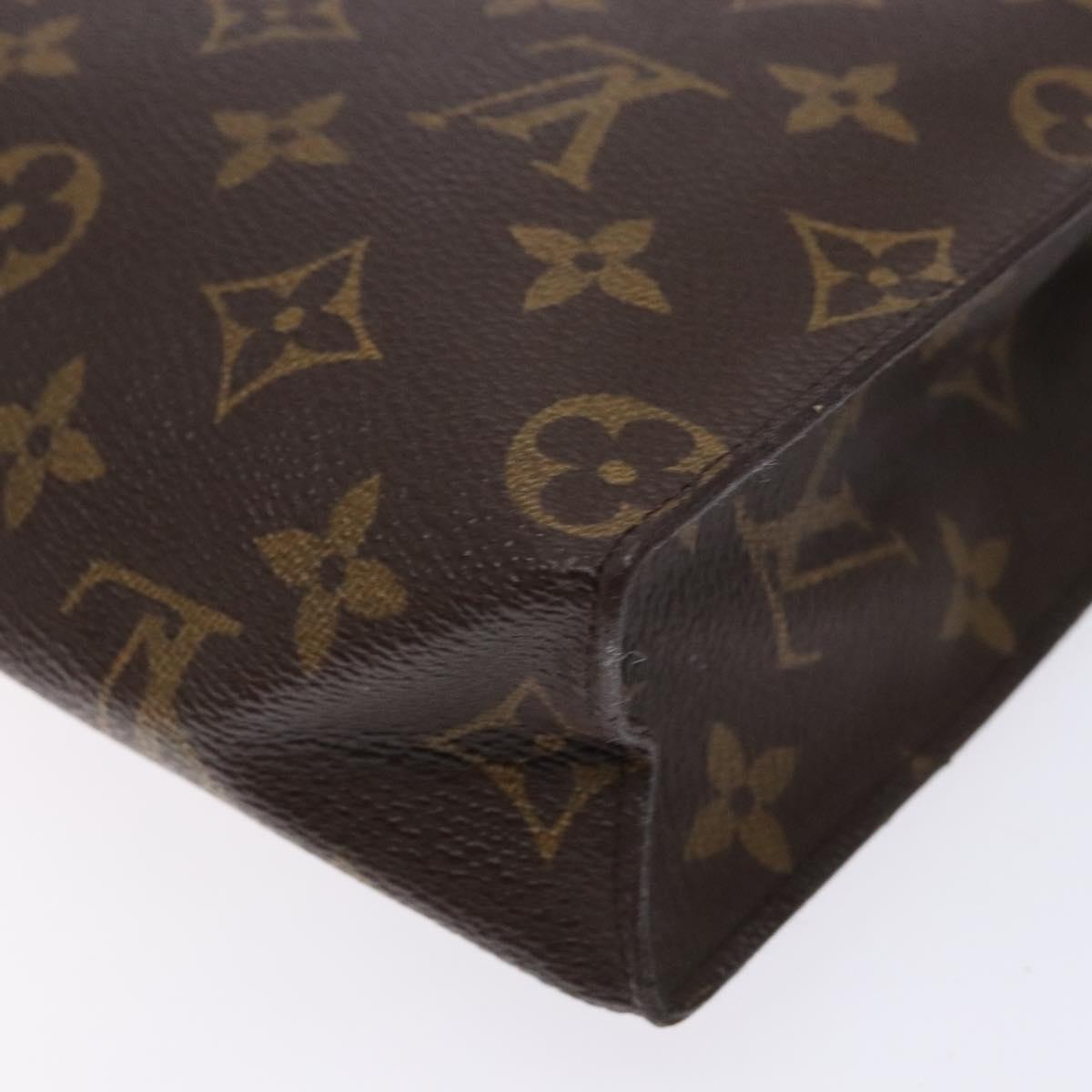 LOUIS VUITTON Monogram Poche Toilette 26 Pouch M47542 LV Auth 140934