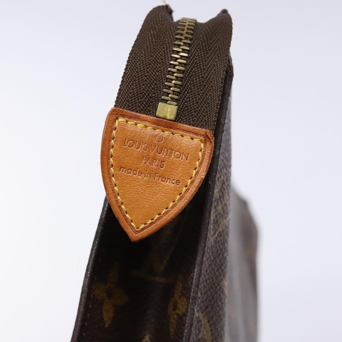 LOUIS VUITTON Monogram Poche Toilette 26 Pouch M47542 LV Auth 140934
