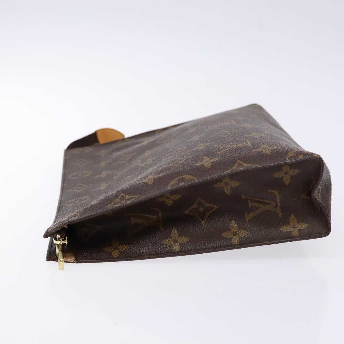 LOUIS VUITTON Monogram Poche Toilette 26 Pouch M47542 LV Auth 140934