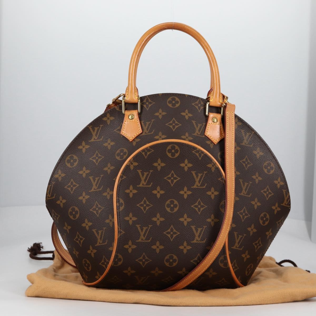 LOUIS VUITTON Monogram Ellipse MM Hand Bag M51126 LV Auth 140957V