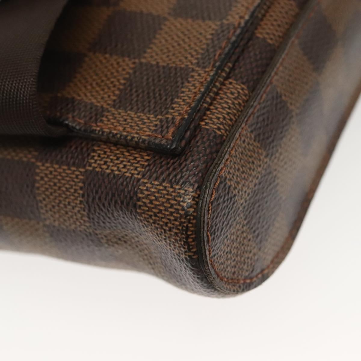 LOUIS VUITTON Damier Ebene Geronimos Shoulder Bag N51994 LV Auth 140974