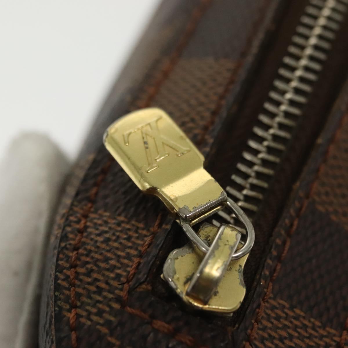 LOUIS VUITTON Damier Ebene Geronimos Shoulder Bag N51994 LV Auth 140974