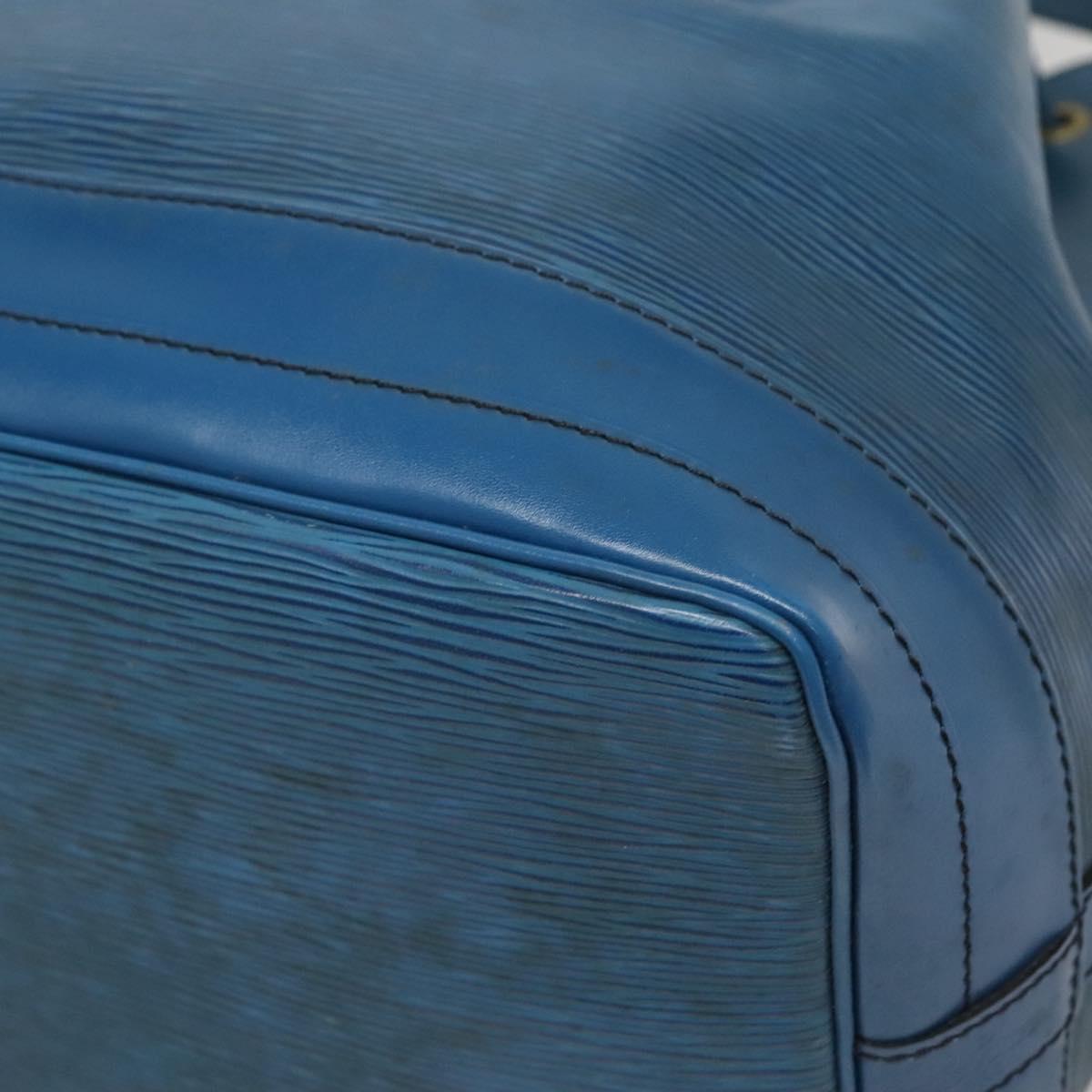 LOUIS VUITTON Epi Noe Shoulder Bag Toledo Blue M44005 LV Auth 140978