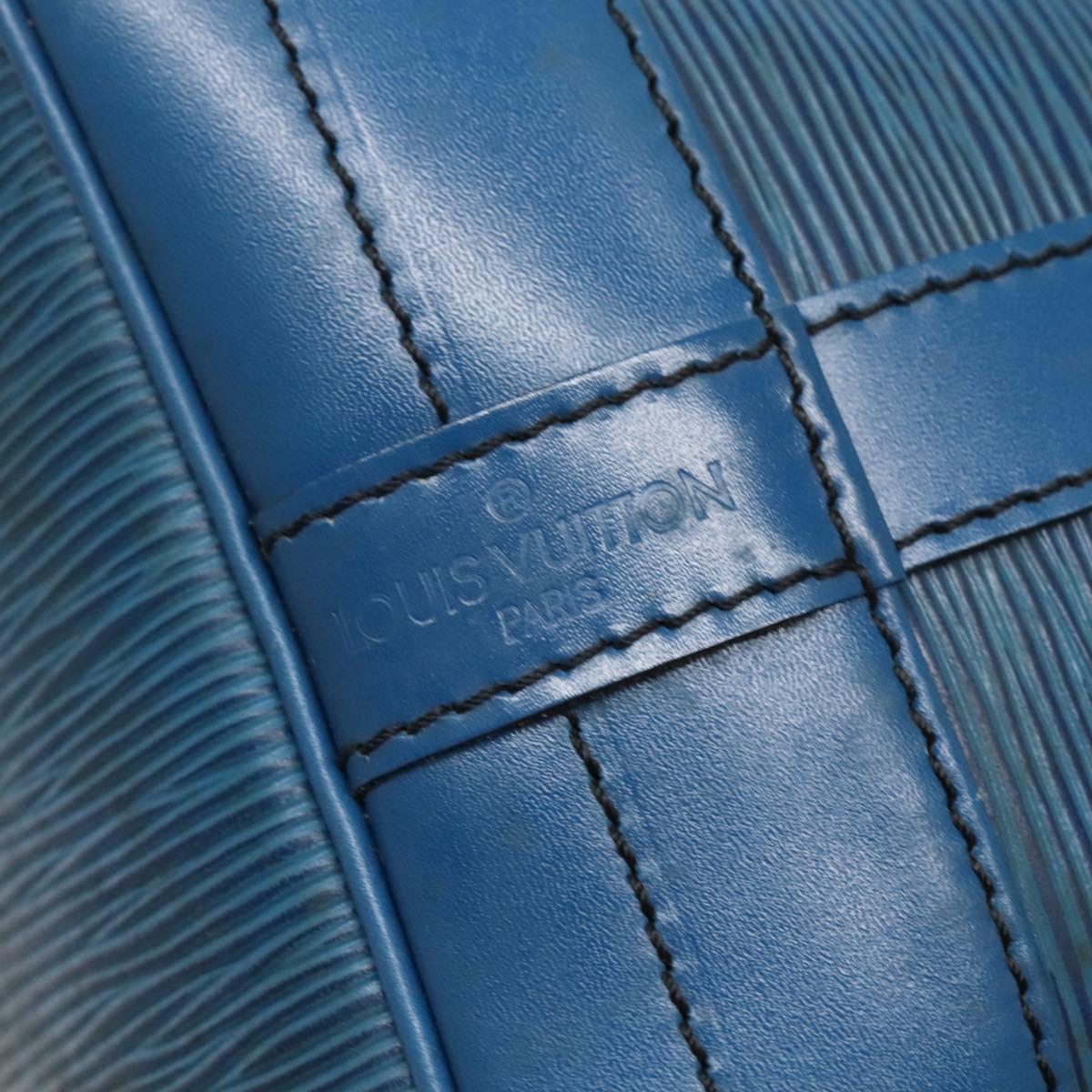 LOUIS VUITTON Epi Noe Shoulder Bag Toledo Blue M44005 LV Auth 140978