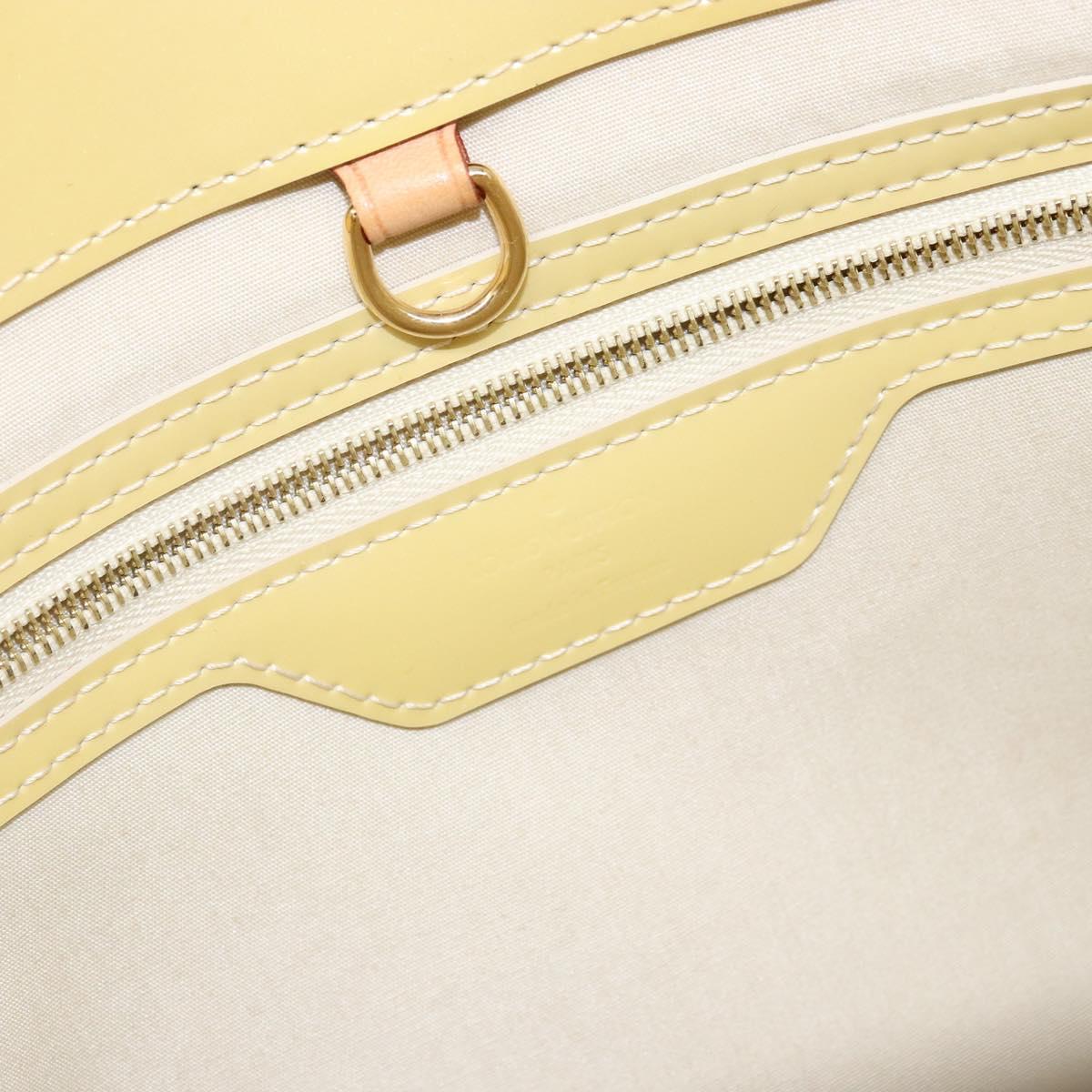 LOUIS VUITTON Monogram Vernis Katarina EW Tote Bag Broncorail M90010 Auth 140982