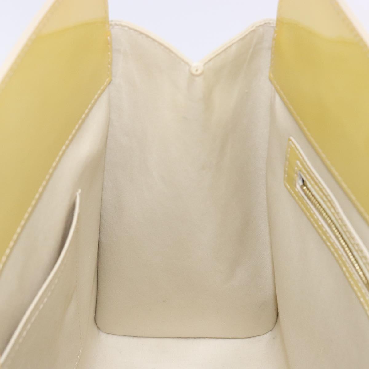 LOUIS VUITTON Monogram Vernis Katarina EW Tote Bag Broncorail M90010 Auth 140982