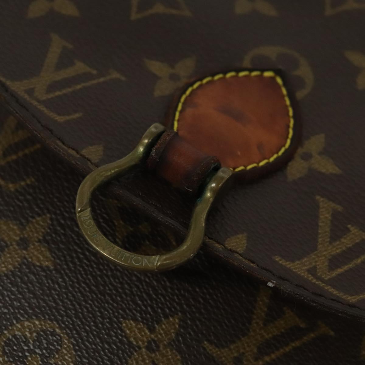 LOUIS VUITTON Monogram Saint Cloud PM Shoulder Bag M51244 LV Auth 140997