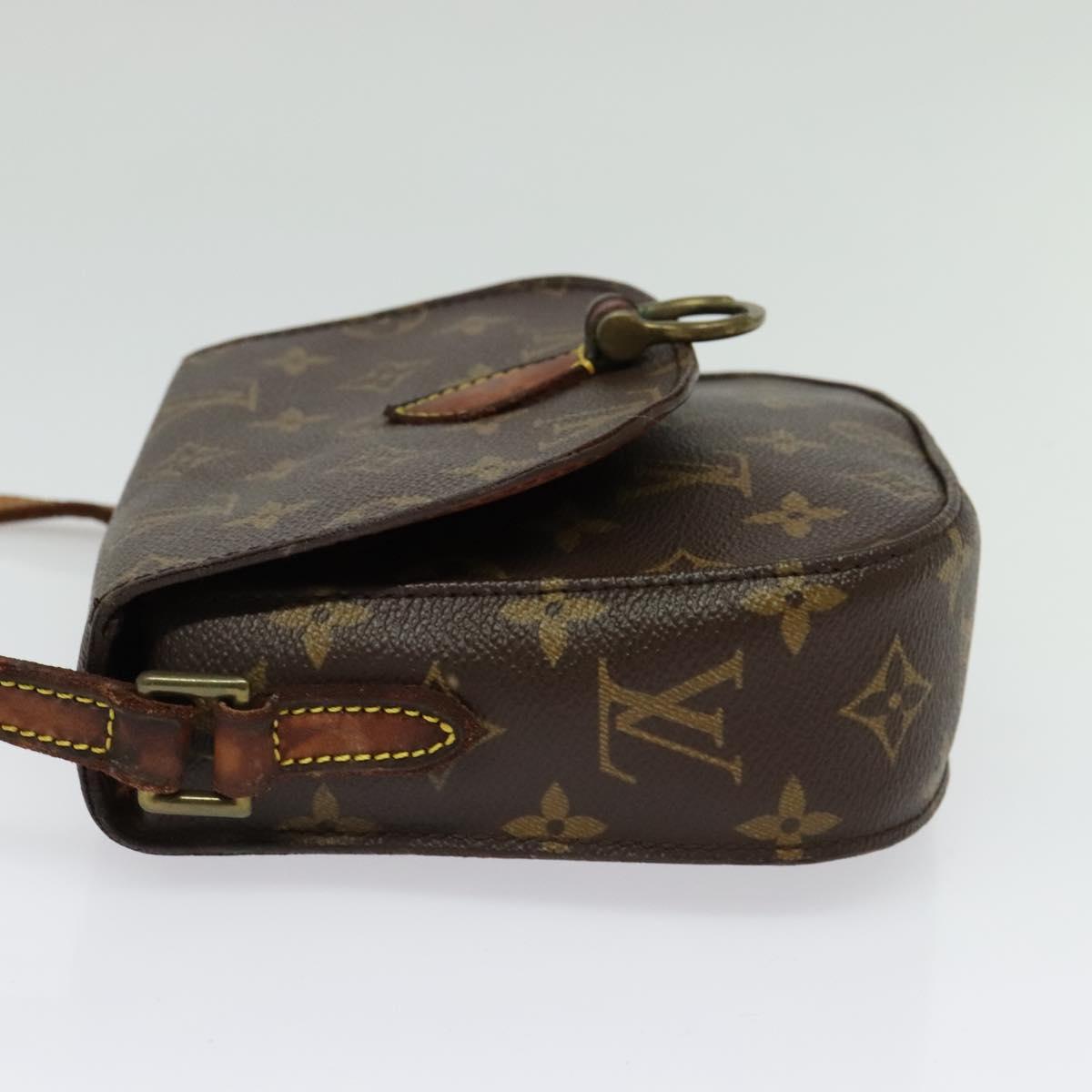 LOUIS VUITTON Monogram Saint Cloud PM Shoulder Bag M51244 LV Auth 140997