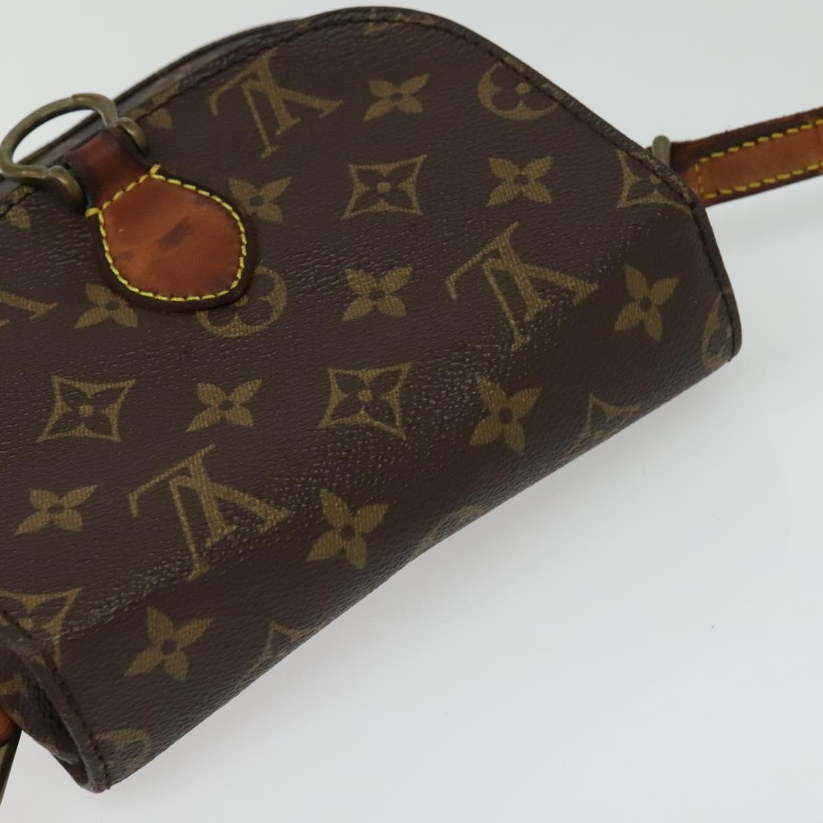 LOUIS VUITTON Monogram Saint Cloud PM Shoulder Bag M51244 LV Auth 140997