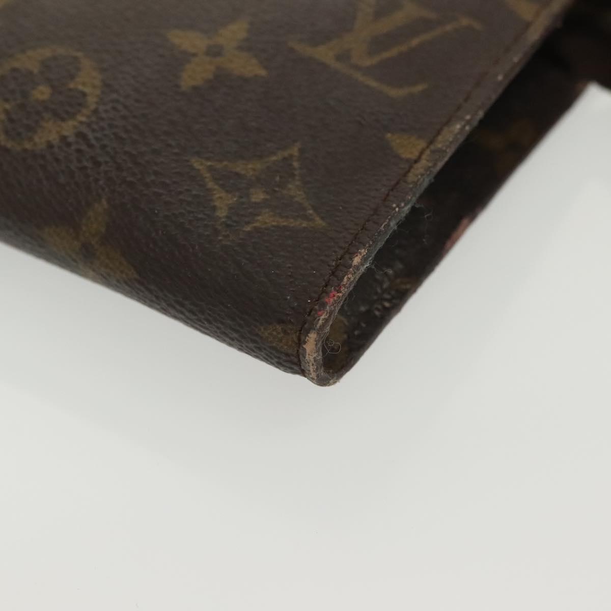 LOUIS VUITTON Monogram Bucket GM Accessory Pouch LV Auth 141013