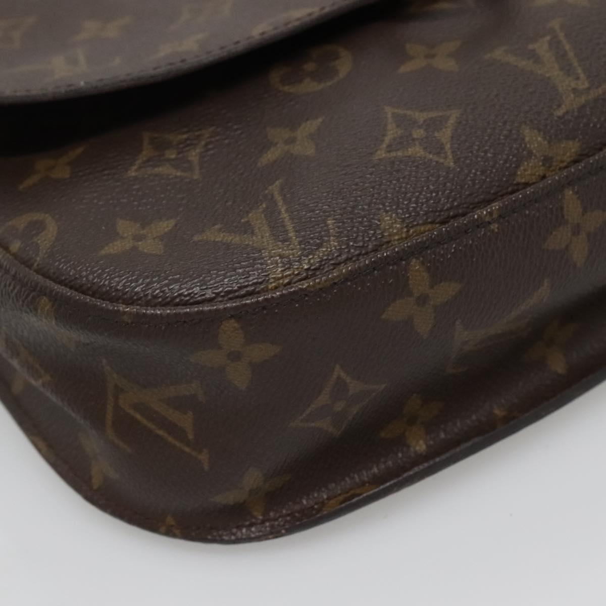 LOUIS VUITTON Monogram Saint Cloud GM Shoulder Bag M51242 LV Auth 141016