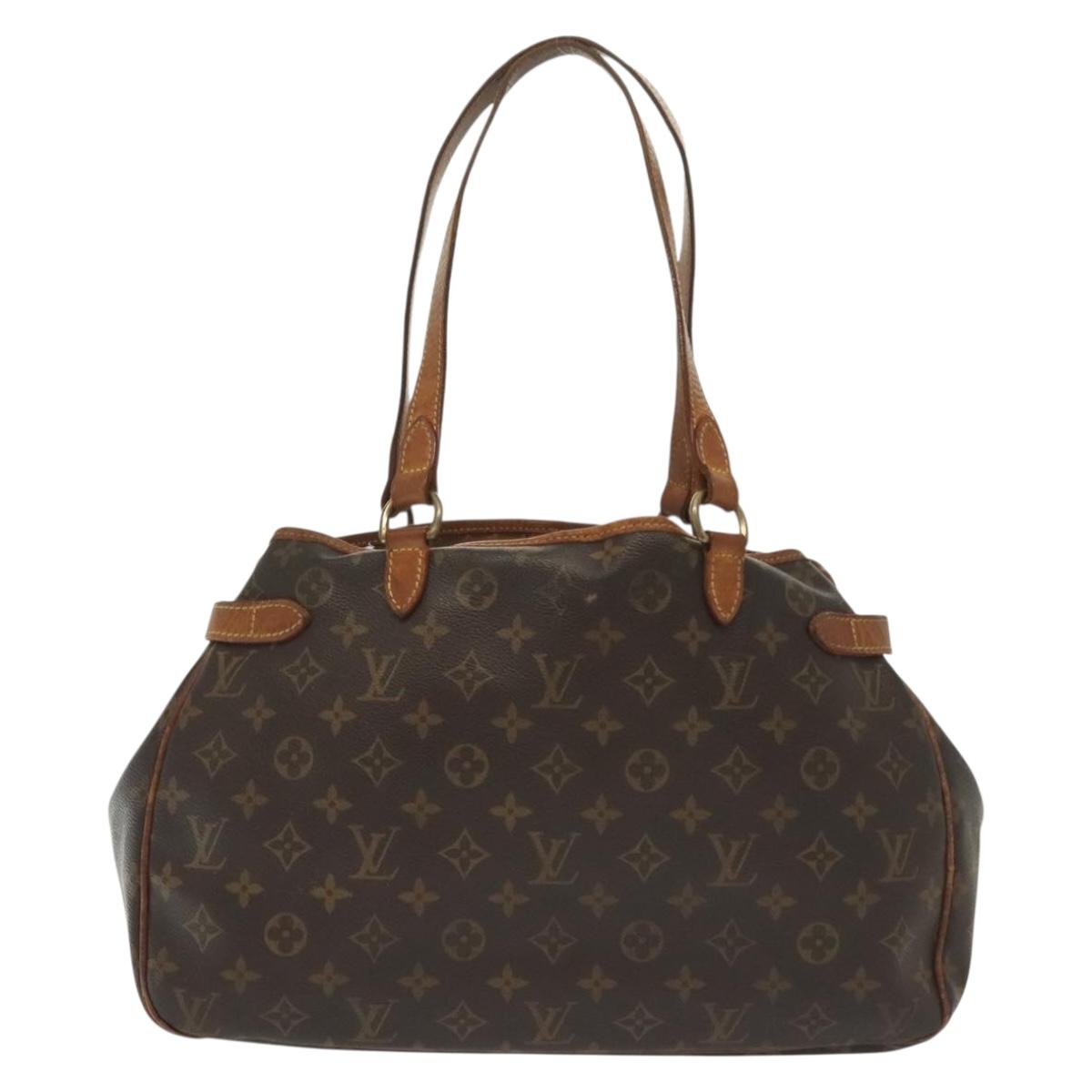 LOUIS VUITTON Monogram Batignolles Horizontal Tote Bag M51154 LV Auth 141024