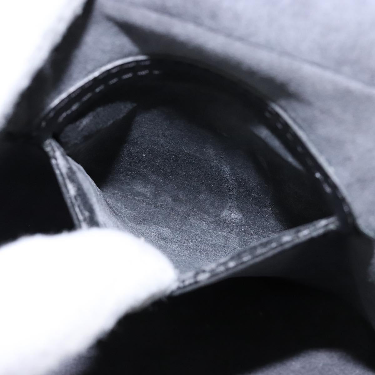 LOUIS VUITTON Epi Cannes Hand Bag Black M48032 LV Auth 141062