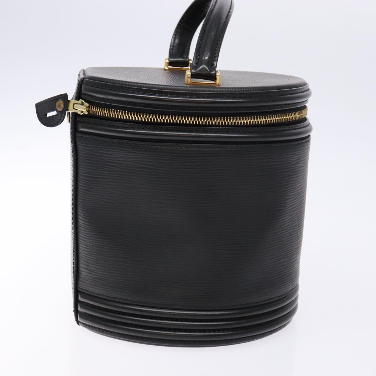 LOUIS VUITTON Epi Cannes Hand Bag Black M48032 LV Auth 141062