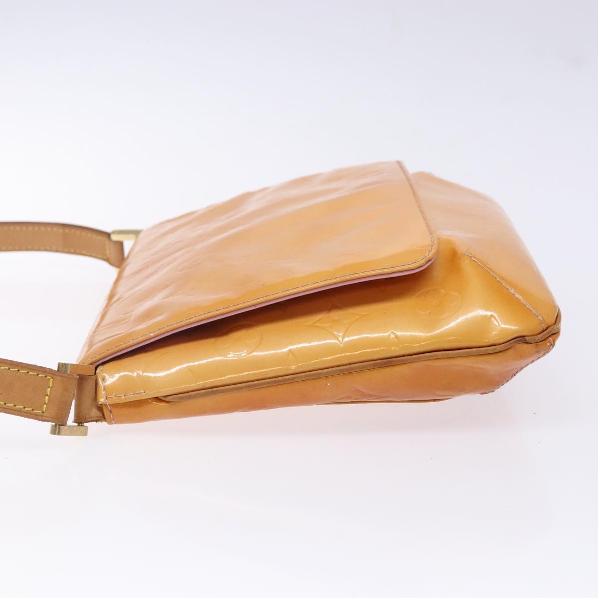 LOUIS VUITTON Vernis Thompson Street Bag Marshmallow Pink M91070 LV Auth 141078