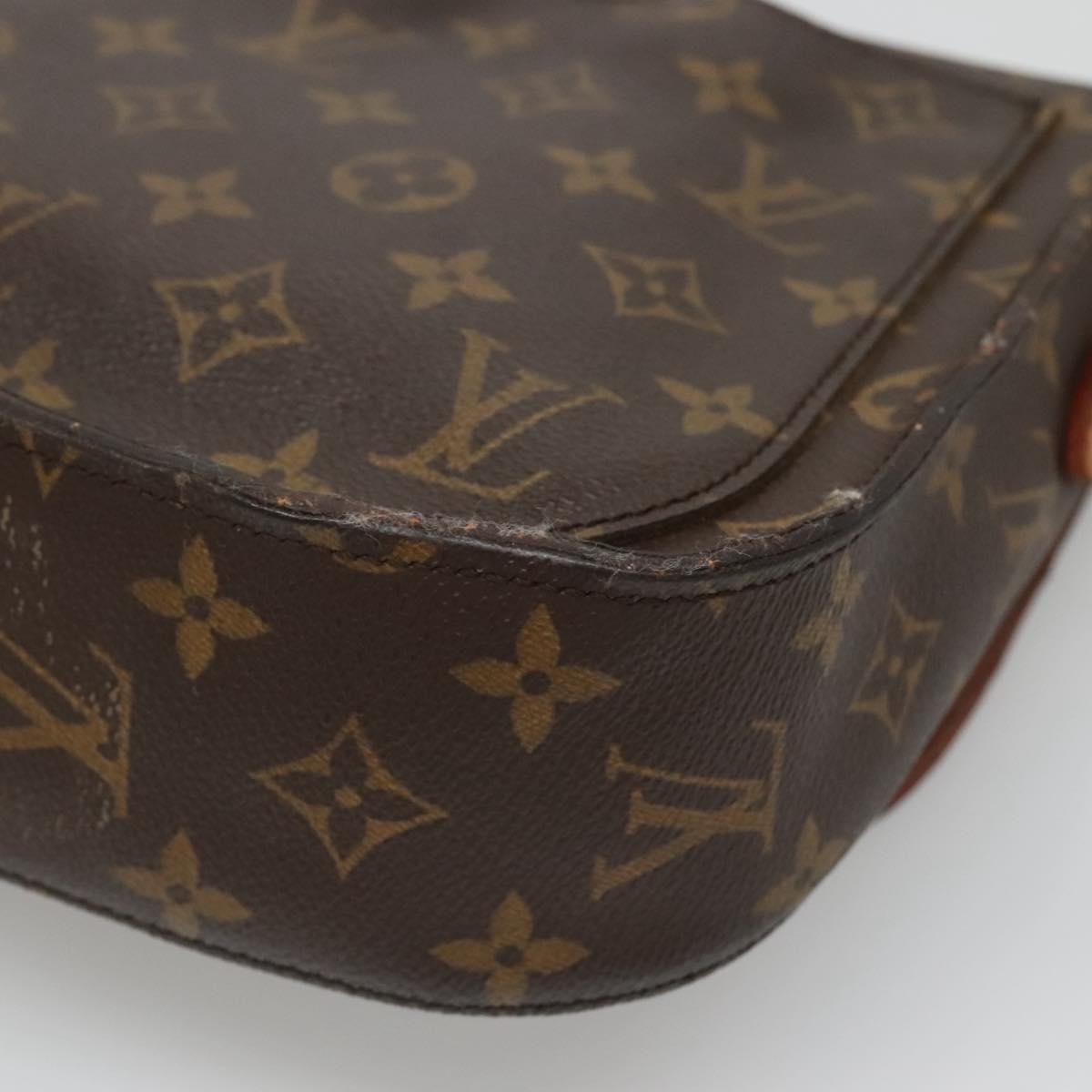 LOUIS VUITTON Monogram Monogram Saint Cloud GM Shoulder Bag M51242 Auth 141085