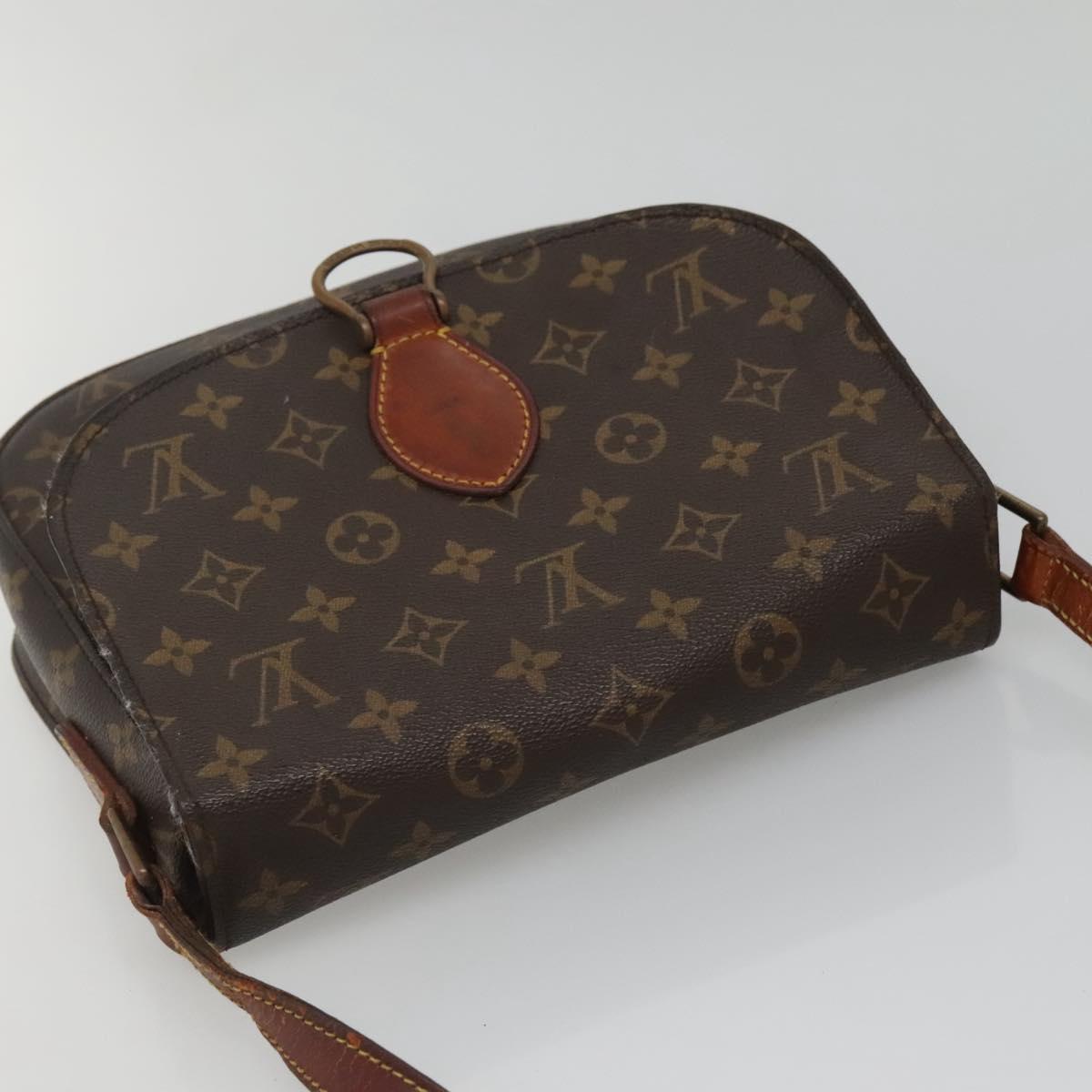 LOUIS VUITTON Monogram Monogram Saint Cloud GM Shoulder Bag M51242 Auth 141085