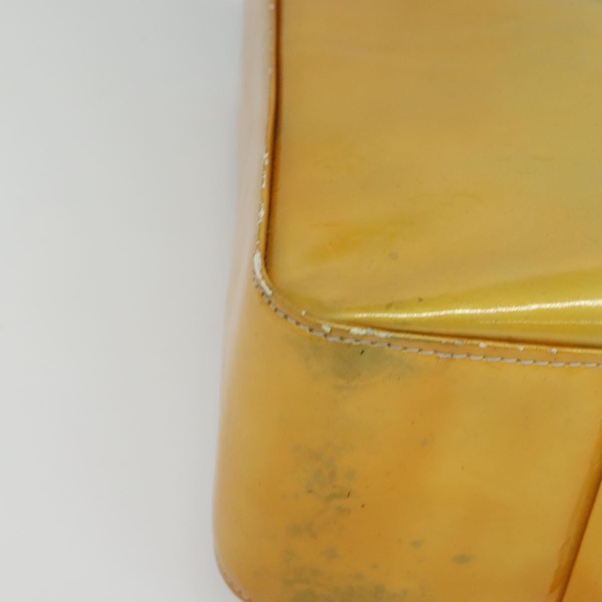 LOUIS VUITTON Monogram Vernis Columbus Tote Bag Gris M91028 LV Auth 141115