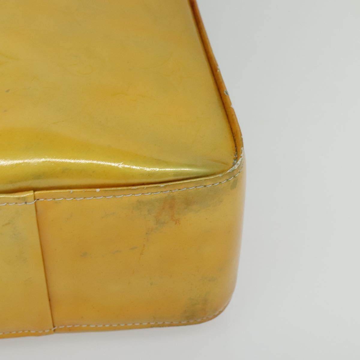 LOUIS VUITTON Monogram Vernis Columbus Tote Bag Gris M91028 LV Auth 141115