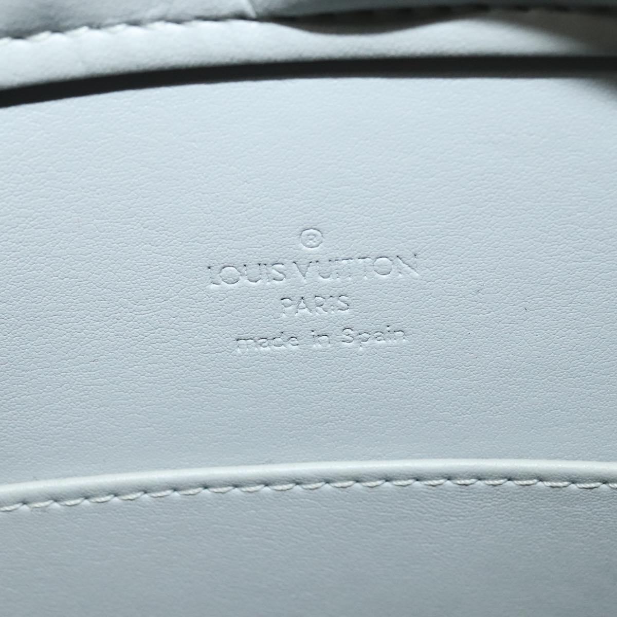 LOUIS VUITTON Monogram Vernis Columbus Tote Bag Gris M91028 LV Auth 141115