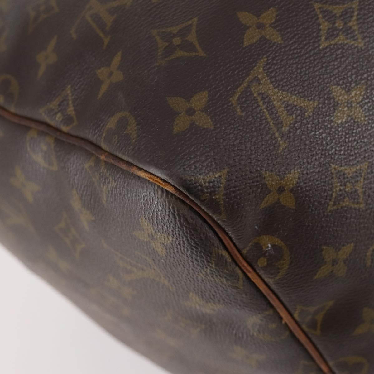 LOUIS VUITTON Monogram Keepall 55 Boston Bag M41424 LV Auth 141123