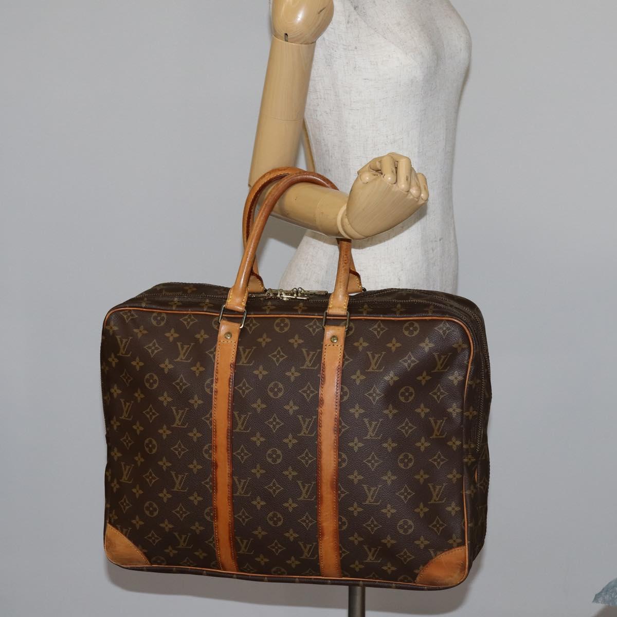 LOUIS VUITTON Monogram Sac 48 Earl Boston Bag M41383 LV Auth 141124